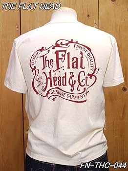 Amazon.co.jp: フラットヘッド Tシャツ FN-THC-044 THE FLAT